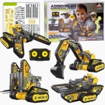 4in1 construction kit Remote controlled construction machines 176 pieces